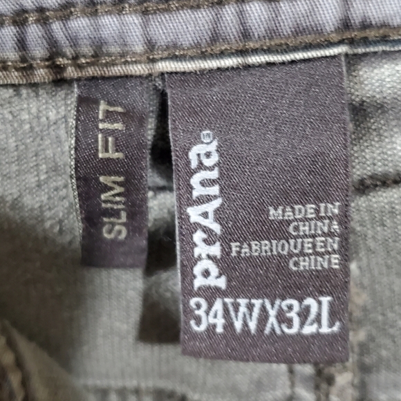 EUC Prana slim fit stretchy climbing corduroy pants. cropped to 29 lengt - Picture 4 of 9